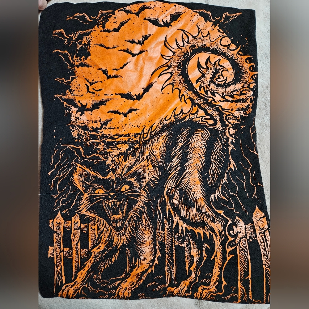 VampireFreaks Scared Cat Tee